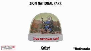 New Vegas Zion National Park Snow Globe