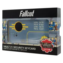 Vault 21 Security Keycard Replica