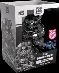 Chrome T-60 Power Armor 4.3" Vinyl (exclusive)
