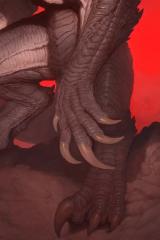 Deathclaw Lithograph