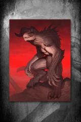 Deathclaw Lithograph