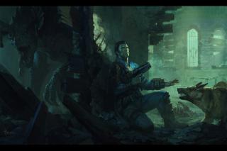 Deathclaw in the Museum of Witchcraft (Art Print)