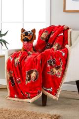 Dogmeat Toss Throw Blanket