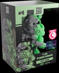 Glow in the Dark T-60 Power Armor 4.3" Vinyl (exclusive)