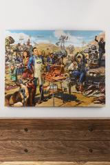 Greetings From the Wasteland Canvas Art