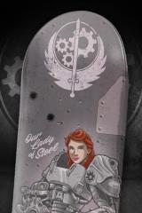 Lady of Steel Skate Deck