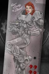 Lady of Steel Skate Deck