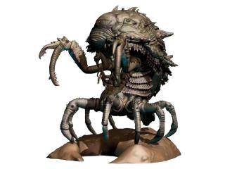 Mirelurk Queen & Marine Armor 3" Mini Statue Set (Build-a-Figure)