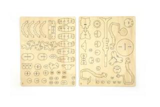 Mr. Handy 3D Wood Model Kit & Poster