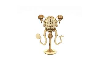 Mr. Handy 3D Wood Model Kit & Poster