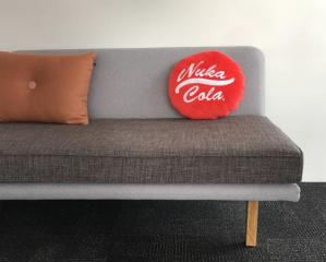 Nuka Cola Bottle Cap Plush Pillow