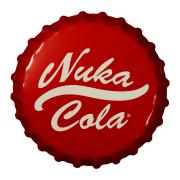 Nuka-Cola Bottle Cap Tin Sign