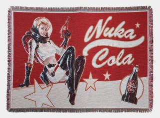 Nuka-Cola Girl Throw Blanket