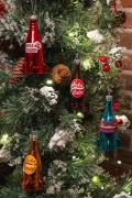 Nuka-Cola Glass Bottle Tree Ornament Set