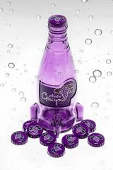 Nuka Cola Grape Glass Bottle w/ Cap