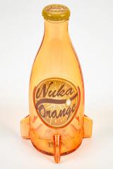 Nuka Cola Orange Glass Bottle w/ Cap