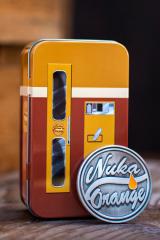 Nuka Orange Mini Fridge Tin
