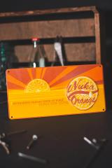 Nuka Orange Tin Sign