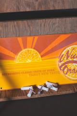 Nuka Orange Tin Sign