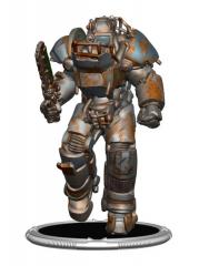 Raider & Vault Boy Strong 3" Mini Statue Set (Build-a-Figure)