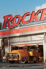 Red Rocket: Day Lithograph