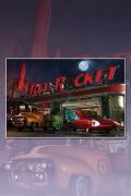 Red Rocket: Night Lithograph