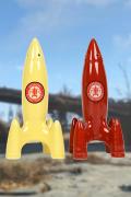 Red Rocket Salt & Pepper Shaker Set