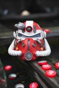 T-51 Power Armor Helmet Mini Desktop Statue (Nuka-Cola)