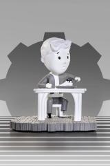 Vault Boy Acquired Taste Mini Statue #4