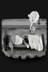 Vault Boy Mr. Sandman Mini Statue #1