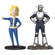 Vault Girl & Mechanist 3" Mini Statue Set (Build-a-Figure)