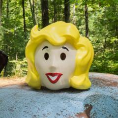Vault Girl Vinyl Mask