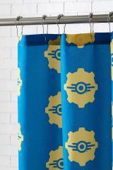 Vault-Tec Shower Curtain
