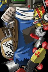 Wasteland Inventory Skate Deck