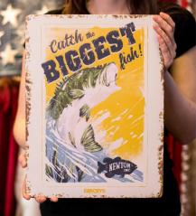 Newton Inc. Metal Plate Poster (exclusive)
