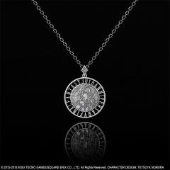 Lightning Silver Coin Pendant