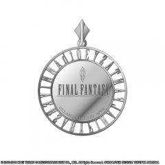 Warrior of Light Silver Coin Pendant