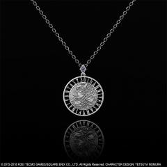 Warrior of Light Silver Coin Pendant