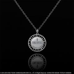 Warrior of Light Silver Coin Pendant