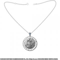 Warrior of Light Silver Coin Pendant