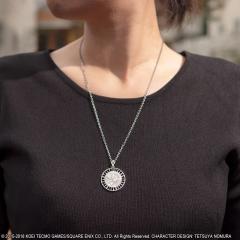 Warrior of Light Silver Coin Pendant