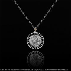 Zidane Tribal Silver Coin Pendant