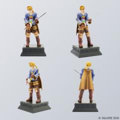 Ramza Beoulve 8.5" Statue, Chocobo Plushies, Zodiac Stone Magnets & Artwork