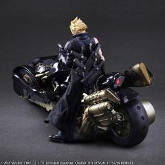 Cloud Strife & Fenrir Figure