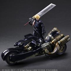 Cloud Strife & Fenrir Figure