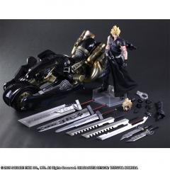Cloud Strife & Fenrir Figure
