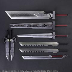 Cloud Strife & Fenrir Figure