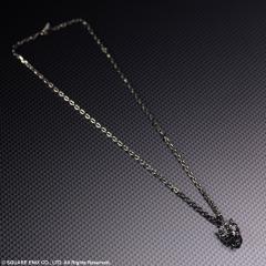 Cloudy Wolf Silver Pendant