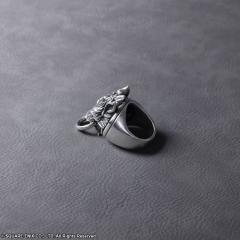 Cloudy Wolf Silver Ring
