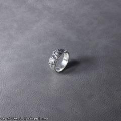 Sleeping Lion Heart Silver Ring